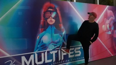 Hernan Ricaldoni participa de una Festival Internacional de Multimedia