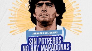 Lanzan jornadas solidarias en barrios locales: “Sin potreros no hay Maradonas”