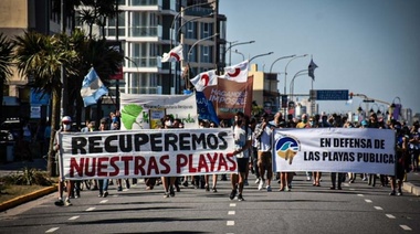En Mar del Plata ganó el espacio público: desarmarán 900 carpas y sombrillas