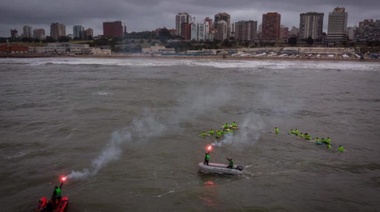 El homenaje del día del Guardavidas en Mar del Plata