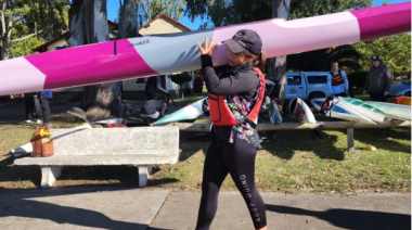 Tercer puesto en Kayak para la necochense Ana Poblete