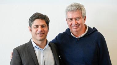 Axel Kicillof se reunió con el “Chelo” Rivero y le dio su apoyo para las elecciones en Necochea