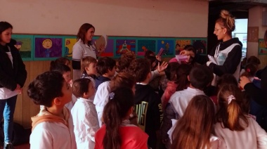 ¡Concientizando desde la escuela! Bromatología brindó un taller sobre Tenencia Responsable de Mascotas en la Primaria 7