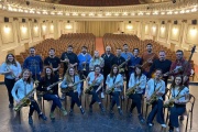 Video: Alumnos y alumnas de Gesualdi de otras épocas se volvieron a juntar para armar la Big Band que se presentará en el cumple de Neco