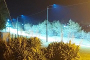 Se encendieron las luces Led del Paseo de la Ribera con la emoción de sus residentes