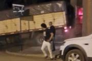 El camionero enfurecido de Orense se quedó sin licencia luego de su ataque de ira