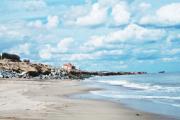 Comenzó la semana con lluvias y viento en Necochea y Quequén