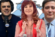 El "Gordo Dan" y el necochense Mariano Pérez aseguraron que a Cristina le ganan caminando