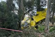 Se estrelló una avioneta en Deferrari: Hay personas heridas
