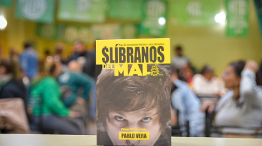 Pablo Vera presenta su libro "$Líbranos del mal" en Necochea