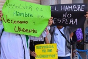 Protesta en Necochea: Movimientos sociales alzan la voz contra el hambre y la precariedad