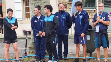 Necochenses destacados en el Mundial de Canotaje Slalom en Francia