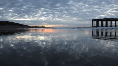 Viernes húmedo en Necochea: neblina por la mañana y probabilidad de lluvias aisladas por la tarde