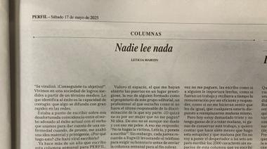 La precarización del periodismo al desnudo: el caso de Leticia Martín en Perfil