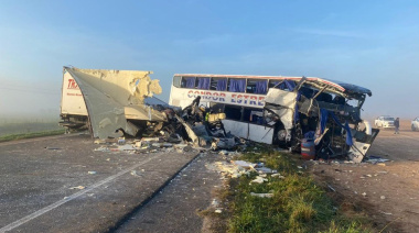 Violento accidente en la Ruta 3 deja cuatro muertos y varios heridos: un colectivo de Cóndor Estrella involucrado
