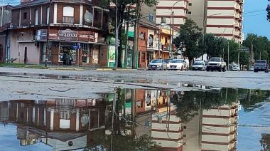 Finde pasado por agua en Necochea: alertas por tormentas fuertes y vientos intensos
