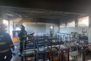 Incendio en la Escuela Técnica N° 2: investigan si el siniestro fue intencional