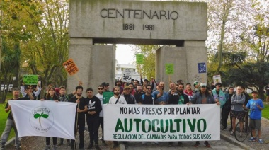 Necochea se suma a la marcha mundial de la Marihuana por una reforma integral