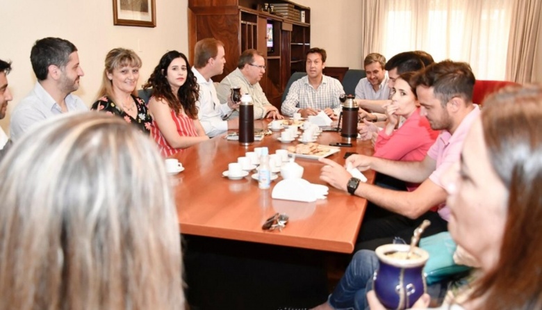 Rojas dialogó con concejales sobre el presupuesto 2020