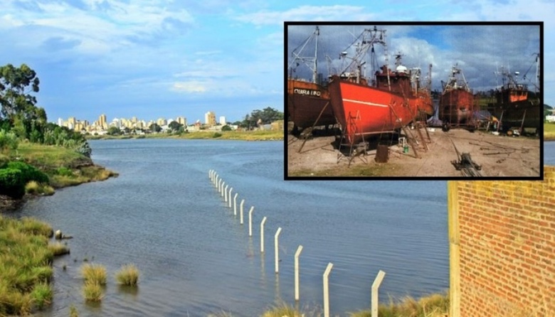 Alambrando el río Quequén: el Astillero Vanoli fue el responsable y se comprometió a remediar la situación
