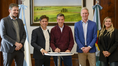 Kicillof lanza un fuerte salvavidas a municipios con fondos del Banco Provincia
