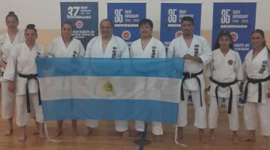 ¿Qué sensei necochense se destacó en un seminario internacional de Karate-Do?