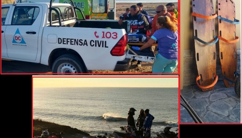 Un grupo de Enduro donó kits de Primeros Auxilios en Arenas Verdes y en Los Ángeles