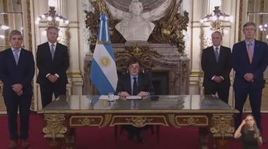 Javier Milei declara el fin del Estado presente y anuncia que el ajuste "no lo pagan todos los argentinos"