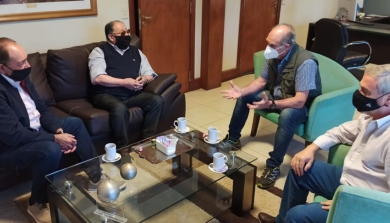 Articulación entre el Puerto y la Usina: Álvaro se juntó con Vilchez