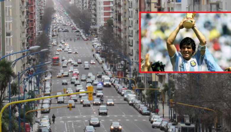 En Mar del Plata también: quieren bautizar Diego Maradona a la Avenida Colón