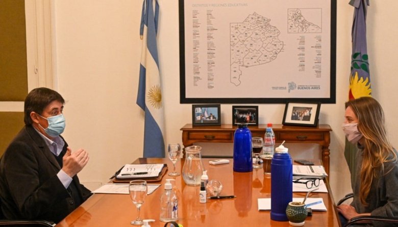 Gargaglione se reunió con la ministra Vila y se ampliarán los jardines de San Cayetano