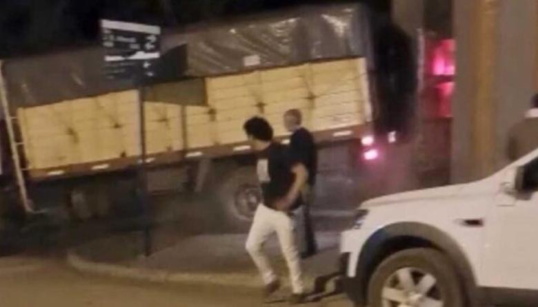 El camionero enfurecido de Orense se quedó sin licencia luego de su ataque de ira
