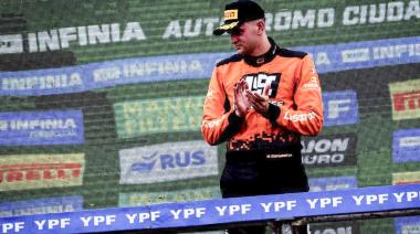 Matías Capurro logró su primer podio del año en el Top Race V6
