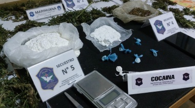 Gran operativo policial desmantela red de tráfico de drogas en Necochea