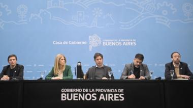Kicillof anunció un proyecto de ley para crear el Régimen Provincial de Fomento de Inversiones Estratégicas