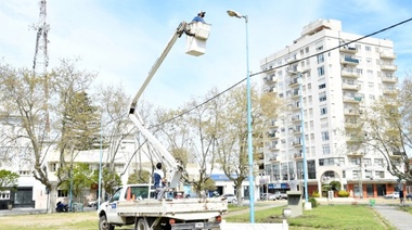 Se acerca la tercera etapa de la obra de iluminación Led