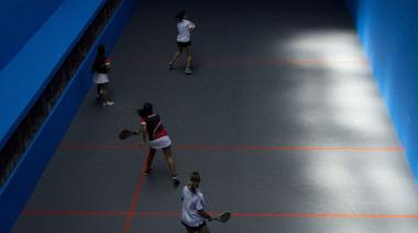 Encuentro de pelota paleta en el Centro Vasco a beneficio del Hogar Preciosa Semilla
