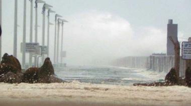 Lloviznas y viento del sur: cómo estará el sábado en Necochea