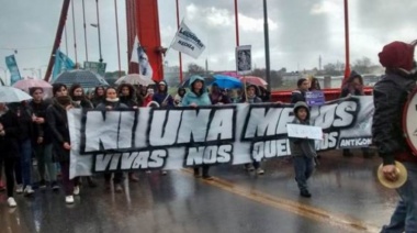 A nueve años del "Ni una Menos": harán un mural el próximo lunes
