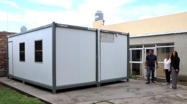 La Escuela Técnica suma un aula modular para resolver la falta de espacio