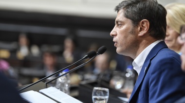 Kicillof: “Nuestro pacto es con el Pueblo y con la Patria, y nunca lo vamos a traicionar”