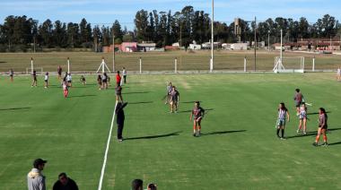 Obras en la cancha de hockey sobre césped