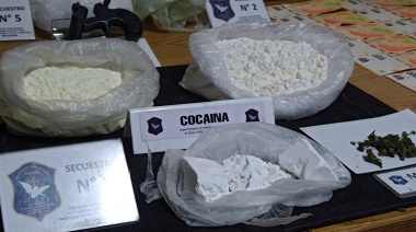 Venta de cocaína desmantelada: Aprehendido operador narco en Quequén
