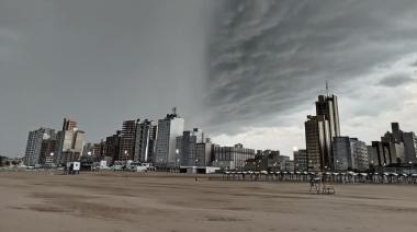 Alerta por viento en Necochea: ráfagas de hasta 70 km/h y probabilidad de chaparrones este martes