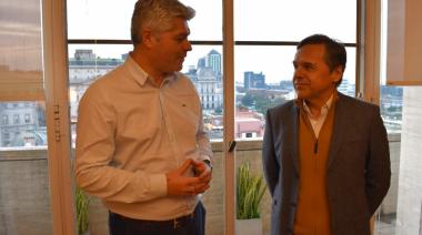 Velázquez proyecta obras para el distrito junto al Ministro de Transporte de la Nación