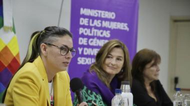 Llega la Ministra de Géneros para brindar una jornada contra las violencias