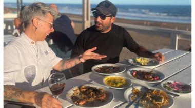 Maridaje perfecto: Atardeceres y delicias de mar en Karamawi con Sabrina Rouillé