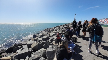 Los chicos y chicas de Boulogne recorren la playa, el río y las bondades de Neco en su viaje secundario gratuito