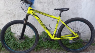 Buscan al propietario de una bicicleta secuestrada en un operativo