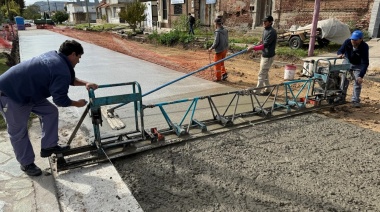 Avanza el plan municipal de bacheo y mejora de calles en Balcarce